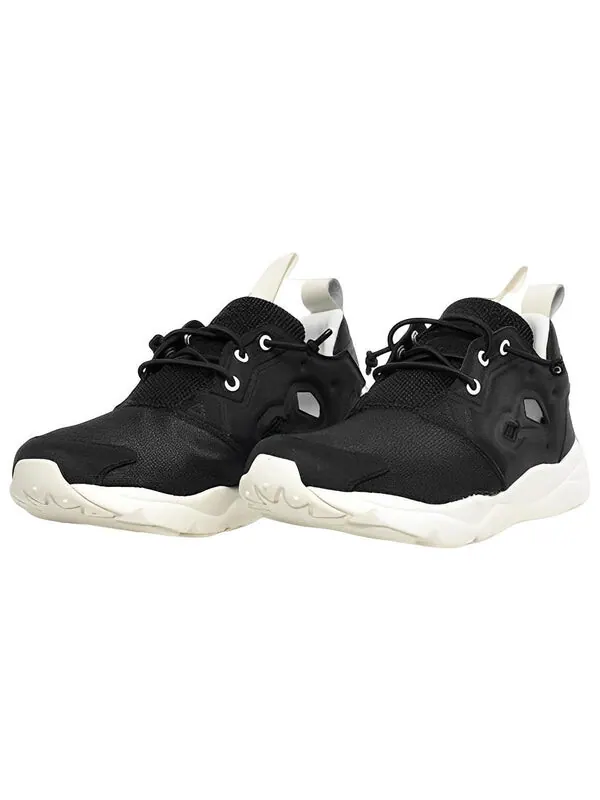 Кроссовки furylite clean 'black white' Reebok — изображение 3 из 4, черный/белый