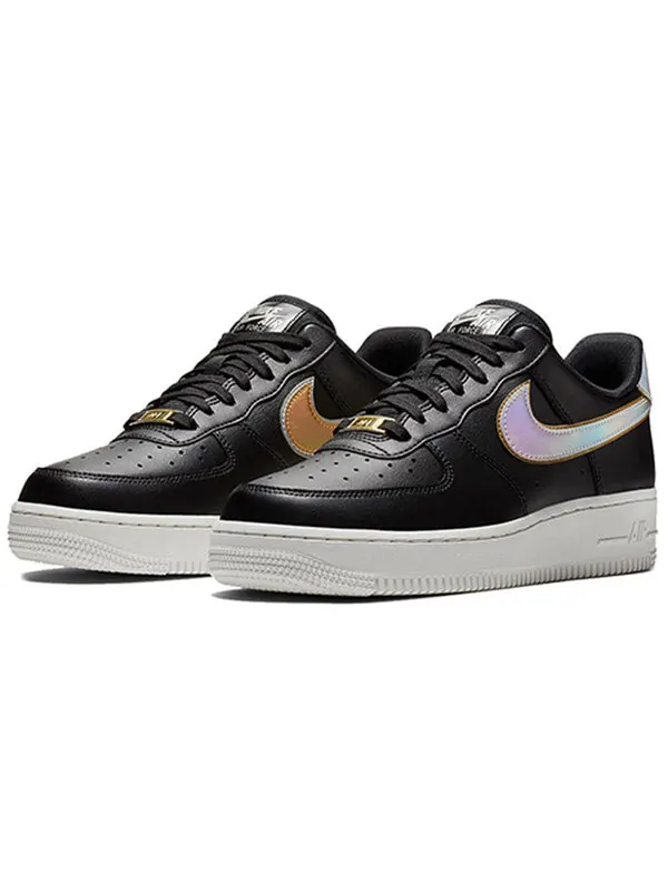 Кроссовки air force 1 низкие Nike — изображение 2 из 4, черный/платиновый-белый