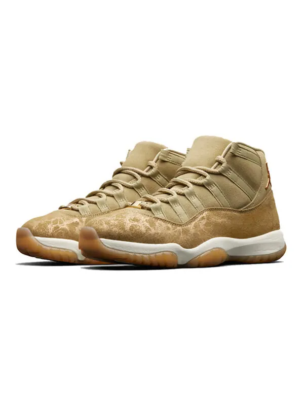 Кроссовки 11 ретро Air Jordan — изображение 3 из 4, оливковый