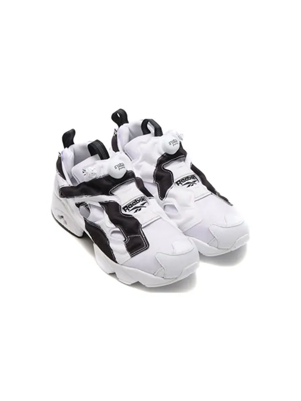 Кроссовки instapump fury 'overbranded' Reebok — изображение 3 из 4, белый/черный