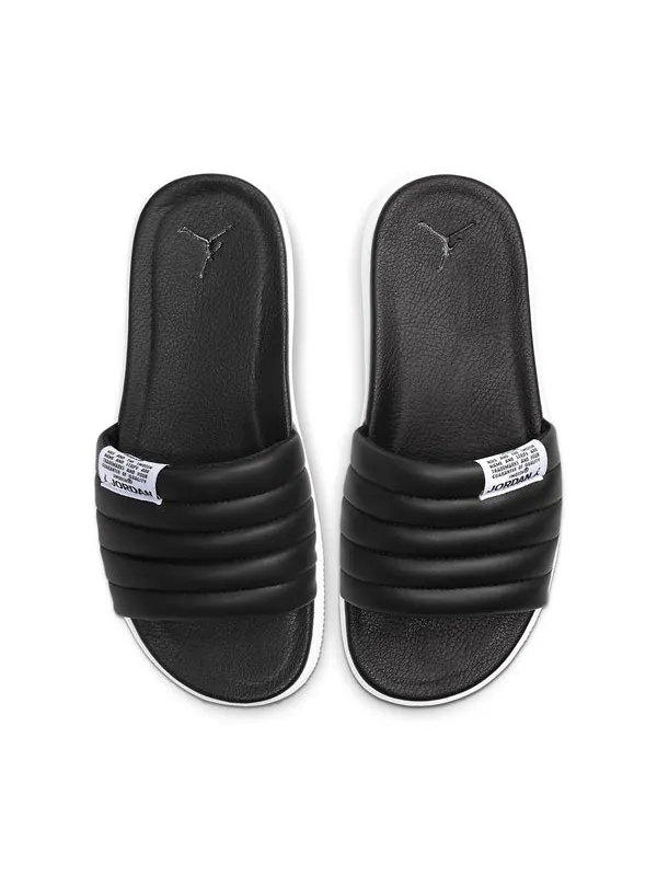 Тапочки modero 2 slide 'black' Air Jordan — изображение 3 из 4, черный/белый
