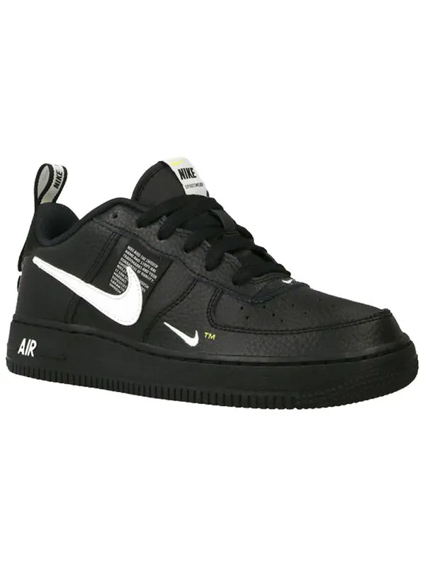 Кроссовки air force 1 lv8 утилита Nike — изображение 2 из 4, черный/белый-желтый