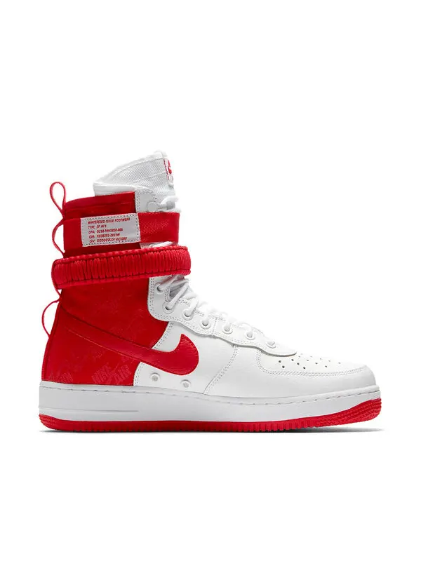 Кроссовки sf air force 1 высокие Nike — изображение 2 из 4, красный