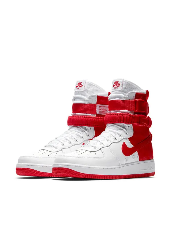 Кроссовки sf air force 1 высокие Nike — изображение 3 из 4, красный