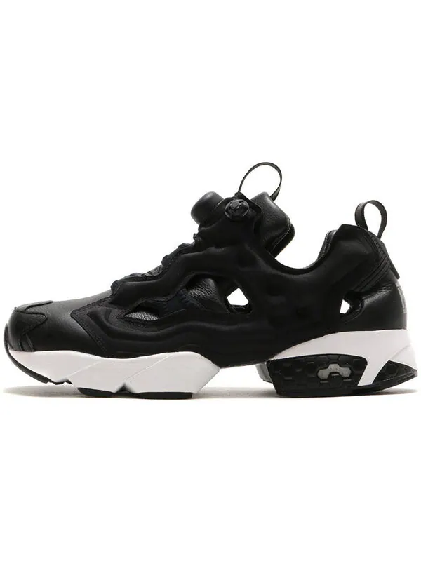 Кроссовки bounty hunter x atmos x packer x instapump fury 'black white' Reebok — изображение 2 из 2, черный