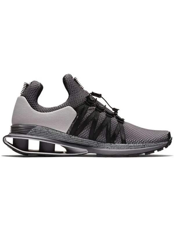 Кроссовки Shox Gravity Nike — изображение 2 из 4, серый/серый/черный