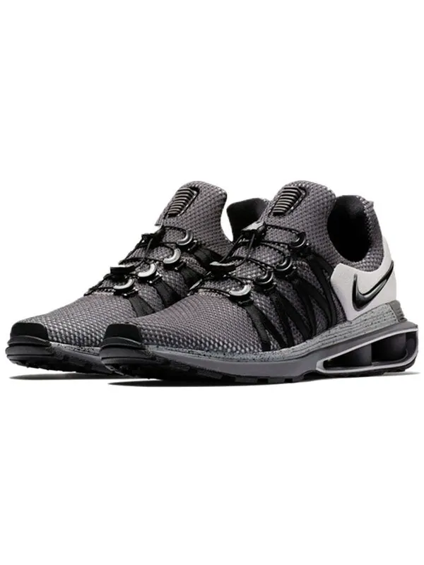 Кроссовки Shox Gravity Nike — изображение 3 из 4, серый/серый/черный