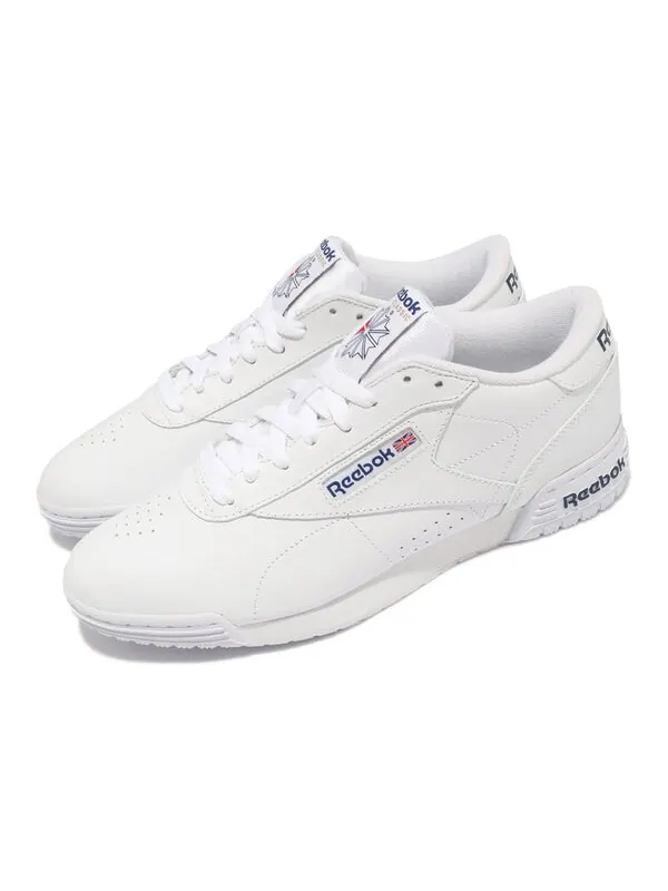 Кроссовки exofit lo clean logo int shoes 'white royal blue' Reebok — изображение 3 из 4, белый/синий