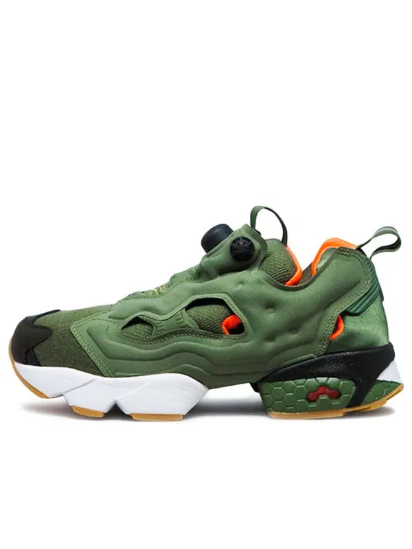 Кроссовки mita x winchie x instapump fury og Reebok — изображение 1 из 1, зеленый