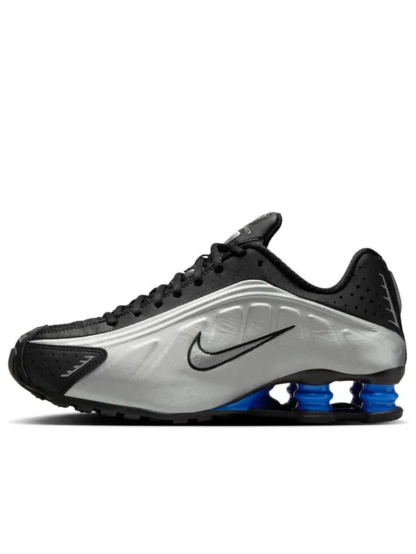 Кроссовки shox r4 'metallic silver black racer blue' Nike — изображение 1 из 4
