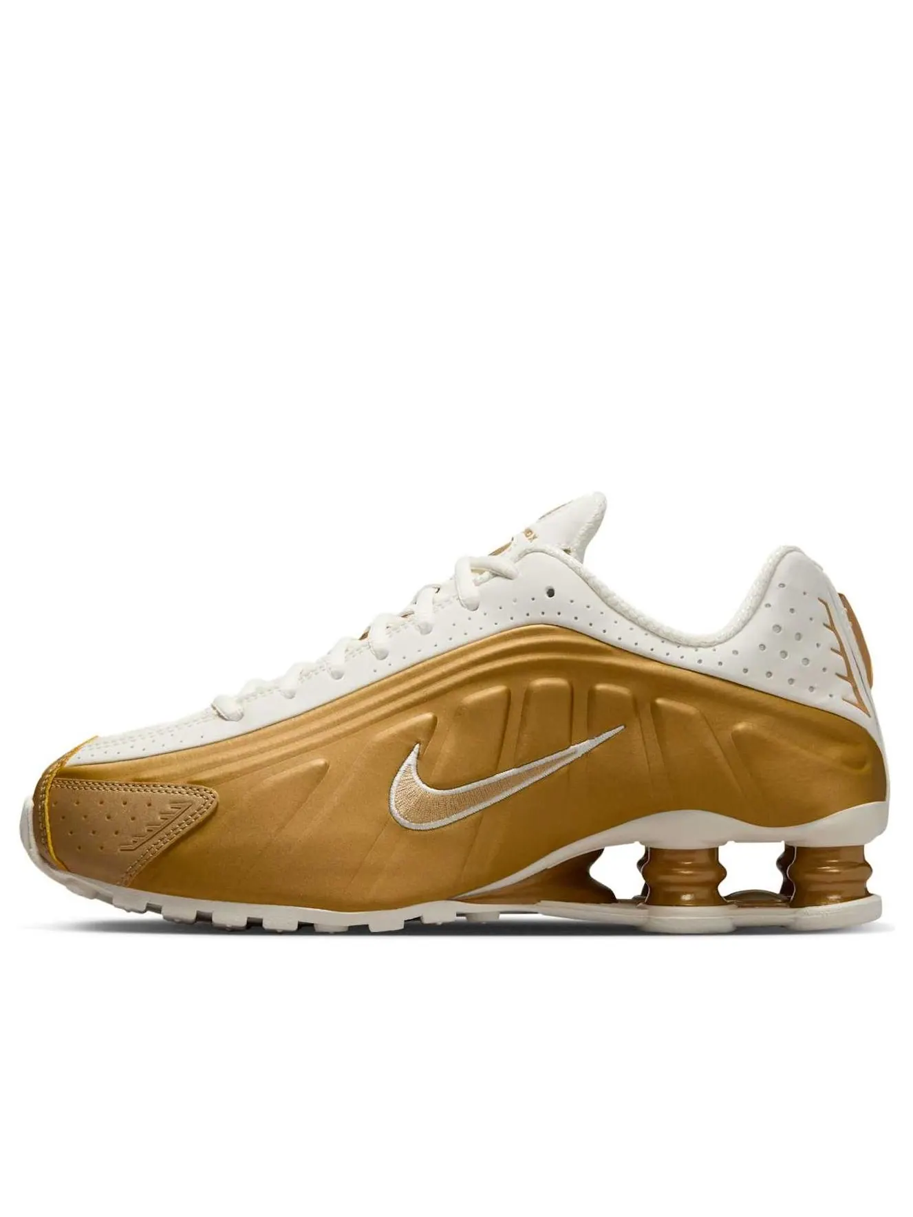 Кроссовки (WMNS) Nike Shox R4 'Metallic Gold' — изображение 1 из 6, золото