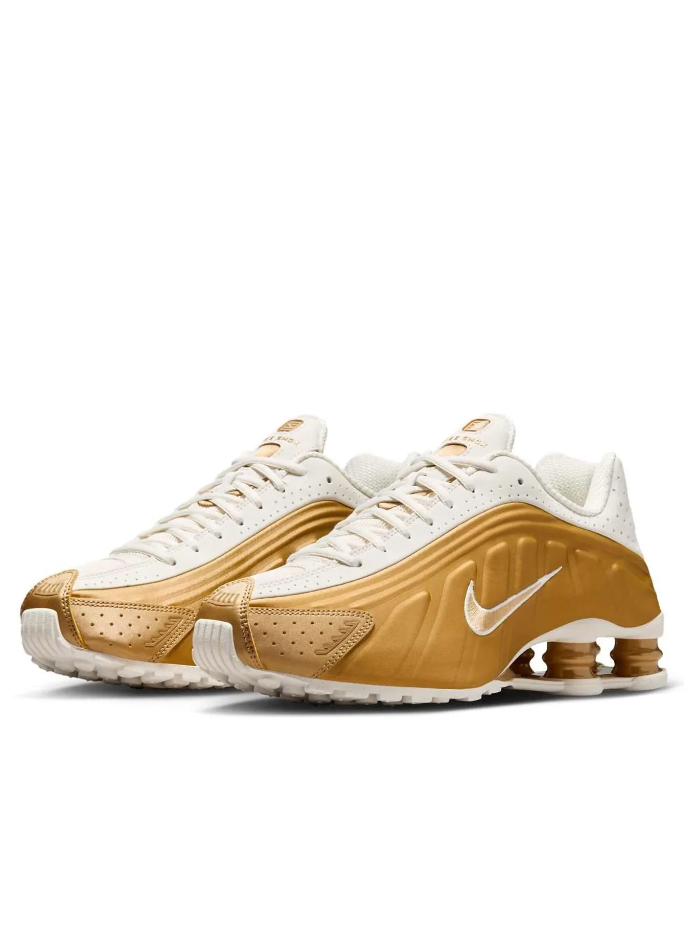 Кроссовки (WMNS) Nike Shox R4 'Metallic Gold' — изображение 3 из 6, золото