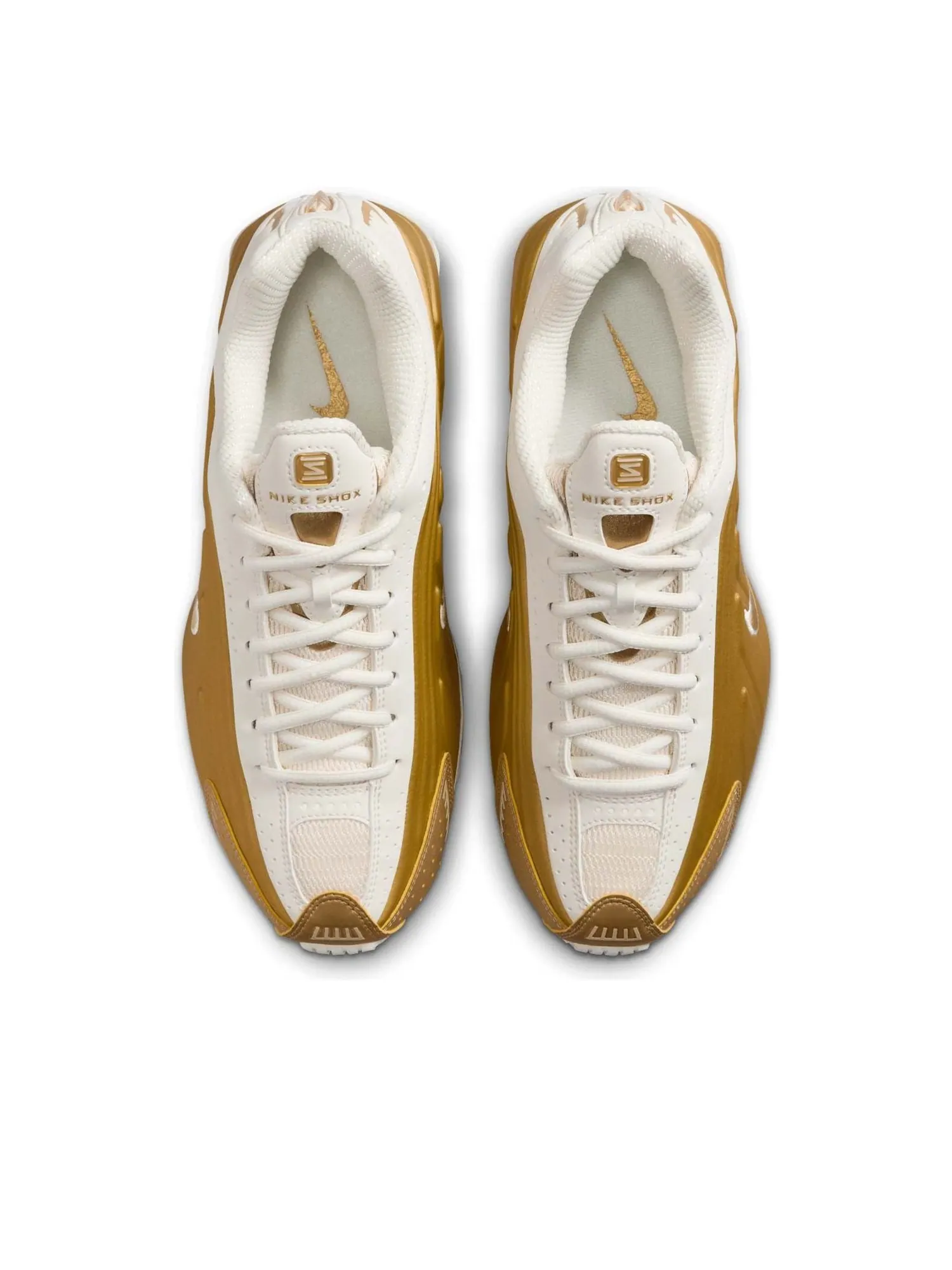 Кроссовки (WMNS) Nike Shox R4 'Metallic Gold' — изображение 4 из 6, золото