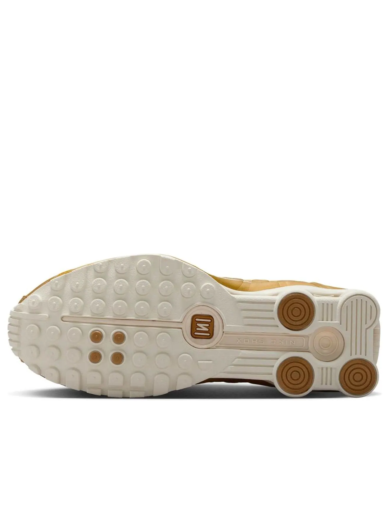 Кроссовки (WMNS) Nike Shox R4 'Metallic Gold' — изображение 6 из 6, золото