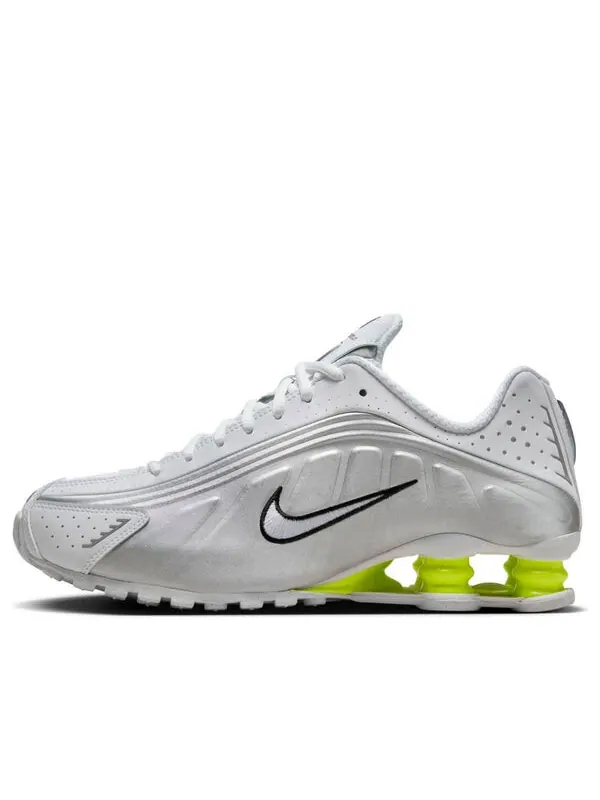 Кроссовки shox r4 'white metallic silver' Nike — изображение 1 из 4