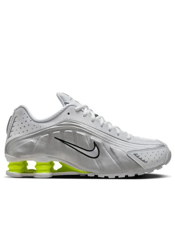 Кроссовки shox r4 'white metallic silver' Nike — изображение 2 из 4