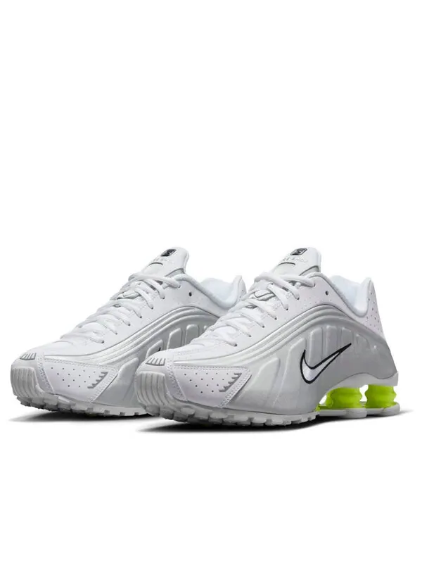 Кроссовки shox r4 'white metallic silver' Nike — изображение 3 из 4