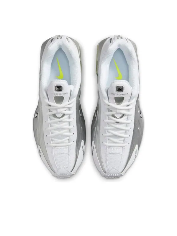 Кроссовки shox r4 'white metallic silver' Nike — изображение 4 из 4