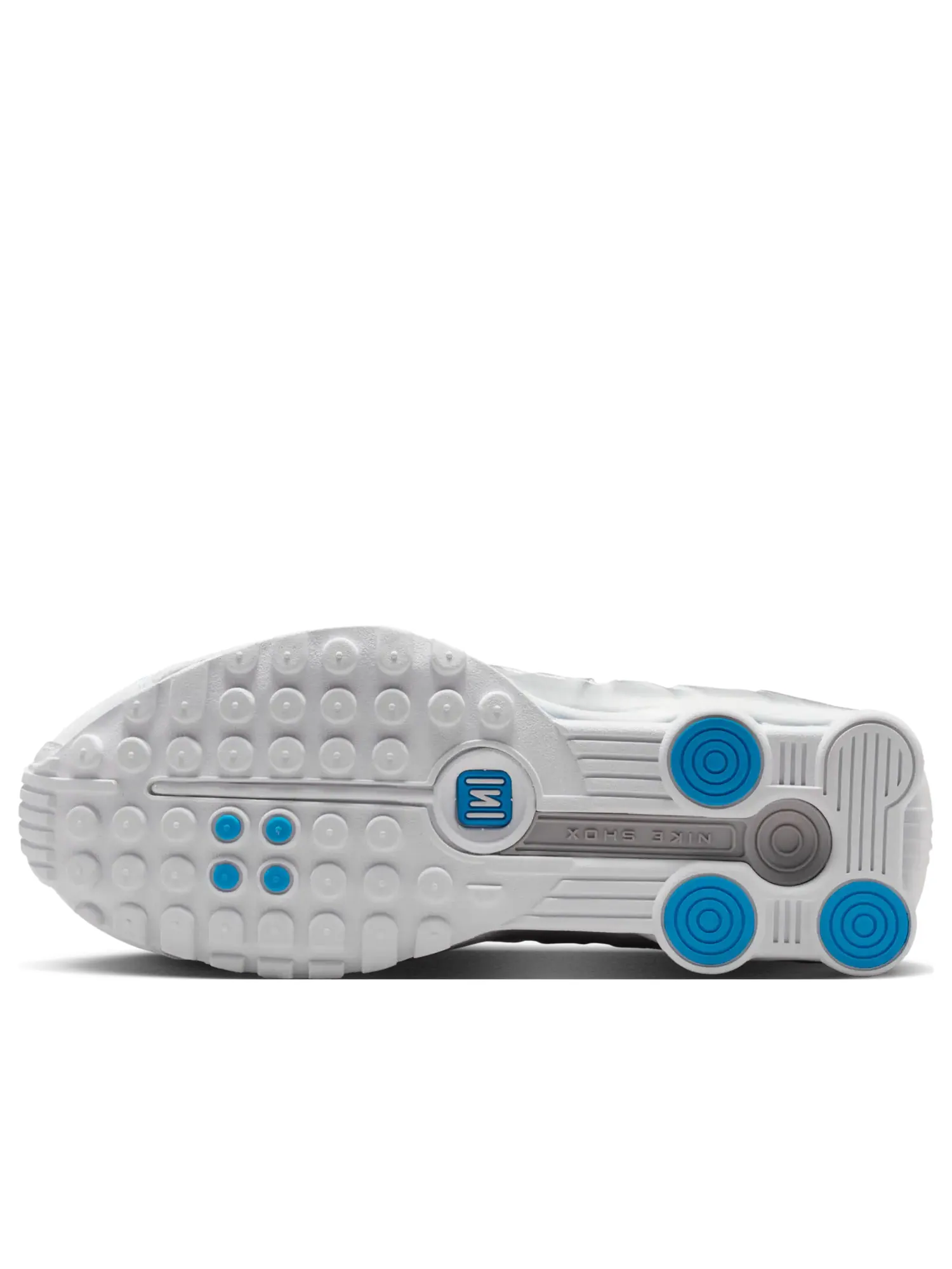 Кроссовки (WMNS) Nike Shox R4 'White Blue Hero' — изображение 5 из 7, белый