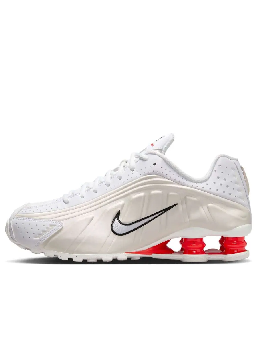 Кроссовки (WMNS) Nike Shox R4 'White Phantom Picante Red' — изображение 1 из 6, белый