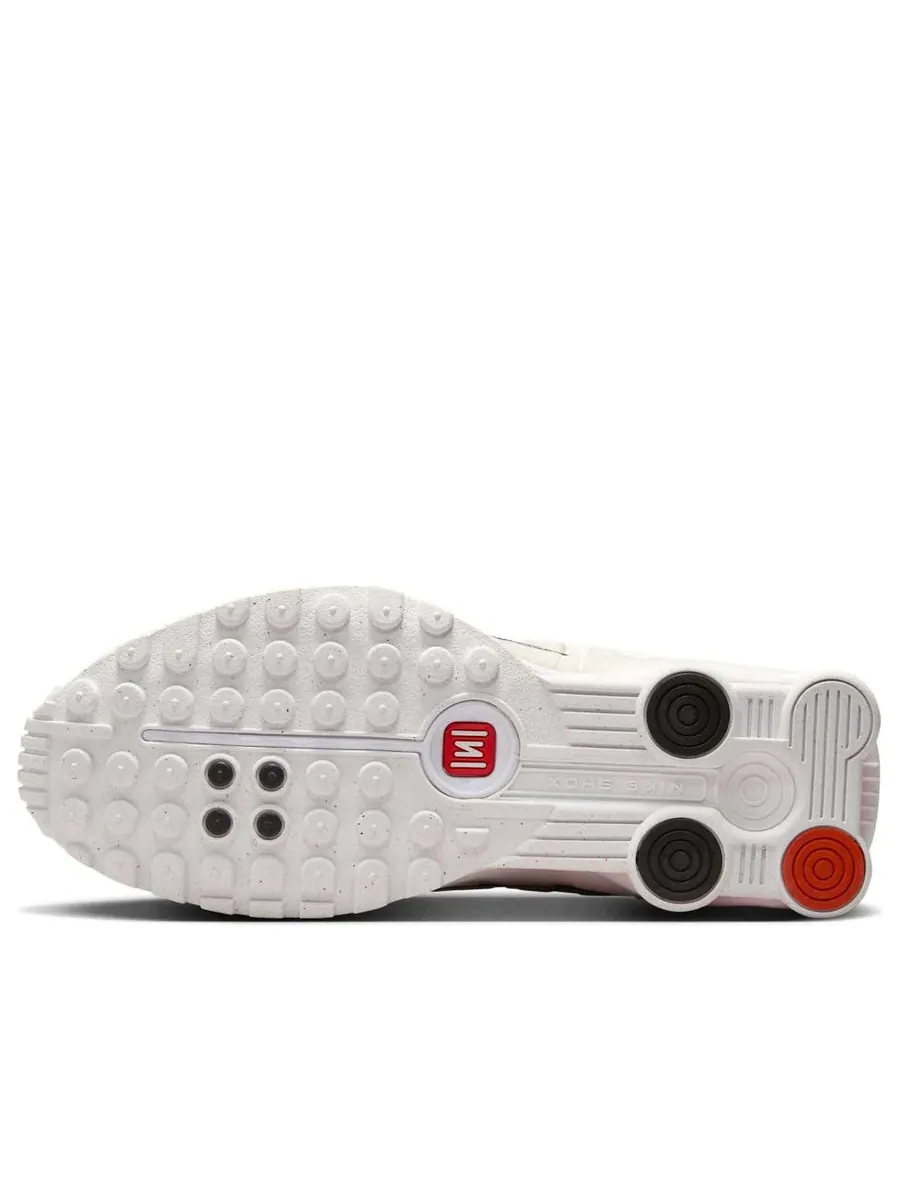Кроссовки (WMNS) Nike Shox R4 'White Phantom Picante Red' — изображение 6 из 6, белый