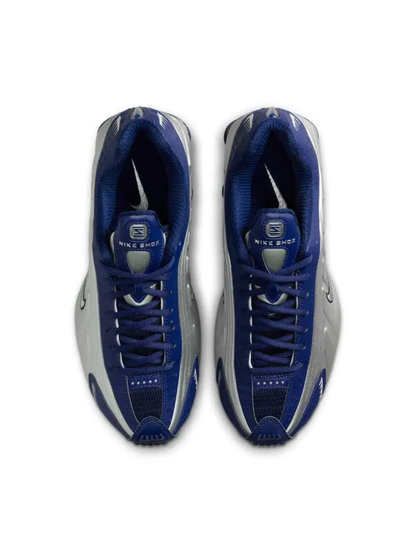 Кроссовки shox r4 'blue void' Nike — изображение 4 из 4, синий/металлик