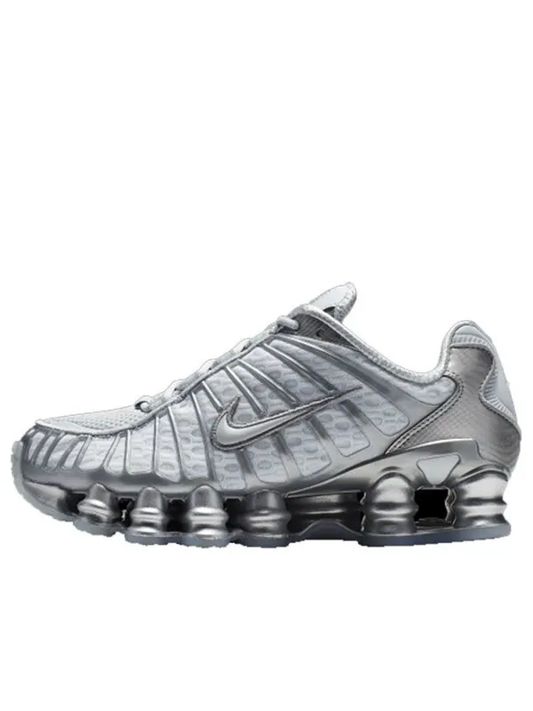 Кроссовки Shox Tl Nike — изображение 1 из 4, серебряный