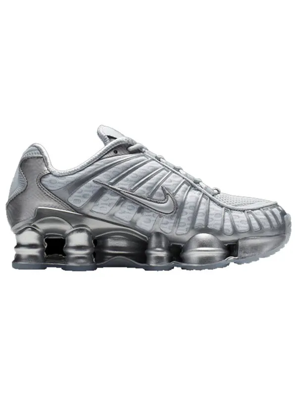 Кроссовки Shox Tl Nike — изображение 2 из 4, серебряный