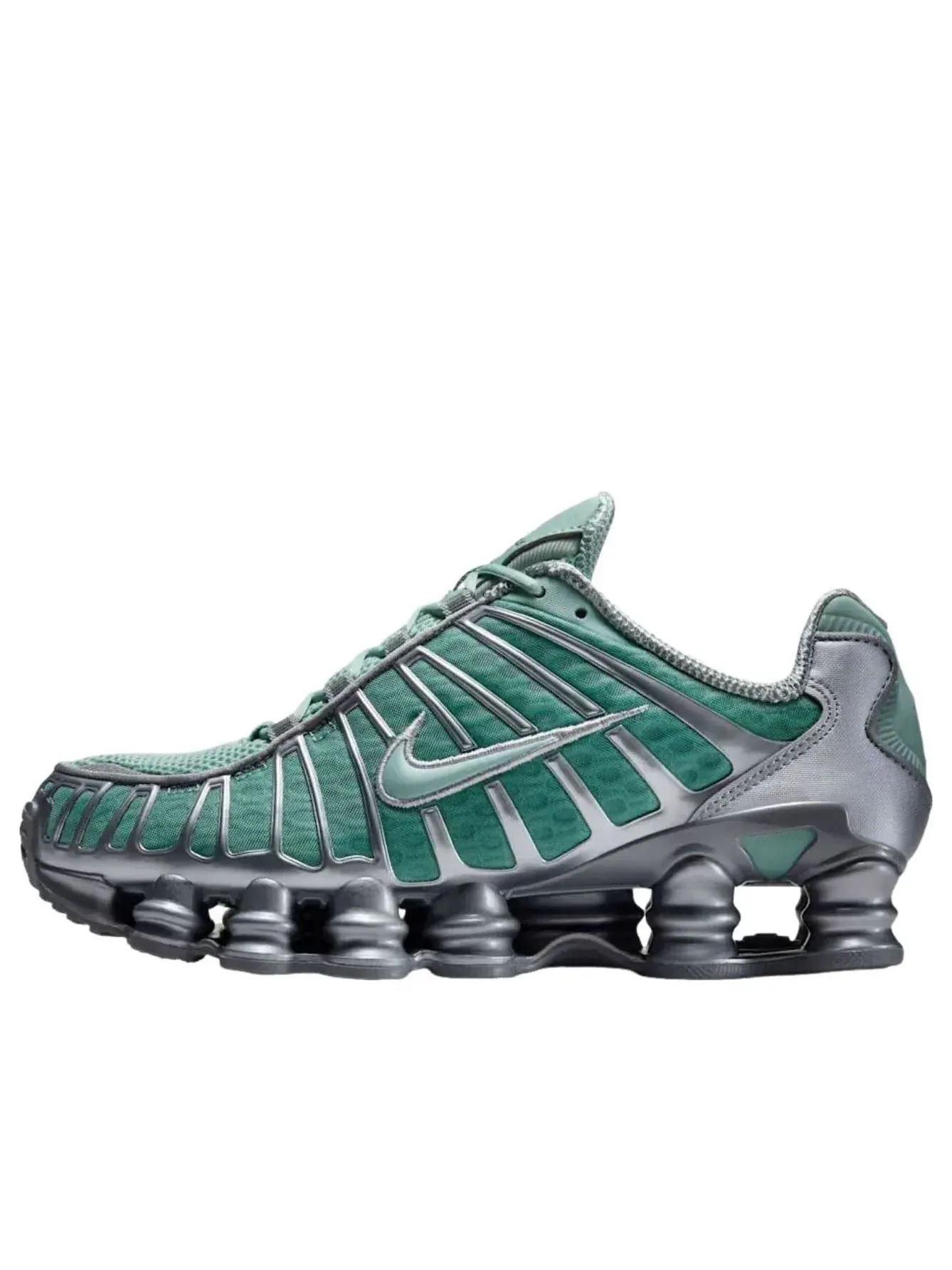 Кроссовки (WMNS) Nike Shox TL 'Cannon Metallic Cool Grey' — изображение 1 из 6, зеленый