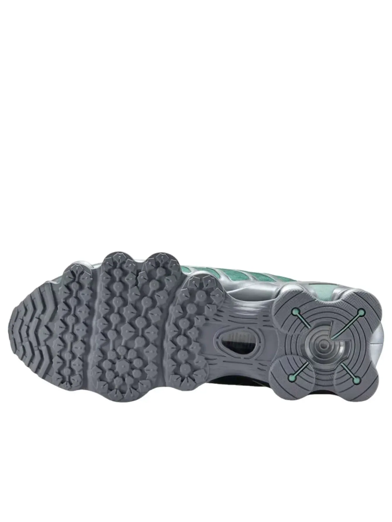 Кроссовки (WMNS) Nike Shox TL 'Cannon Metallic Cool Grey' — изображение 5 из 6, зеленый