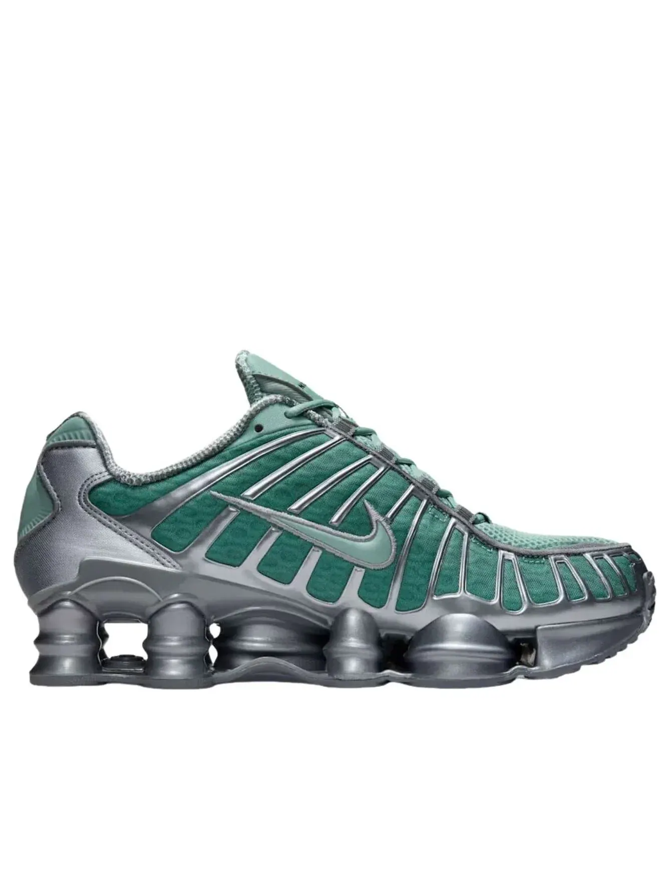 Кроссовки (WMNS) Nike Shox TL 'Cannon Metallic Cool Grey' — изображение 6 из 6, зеленый