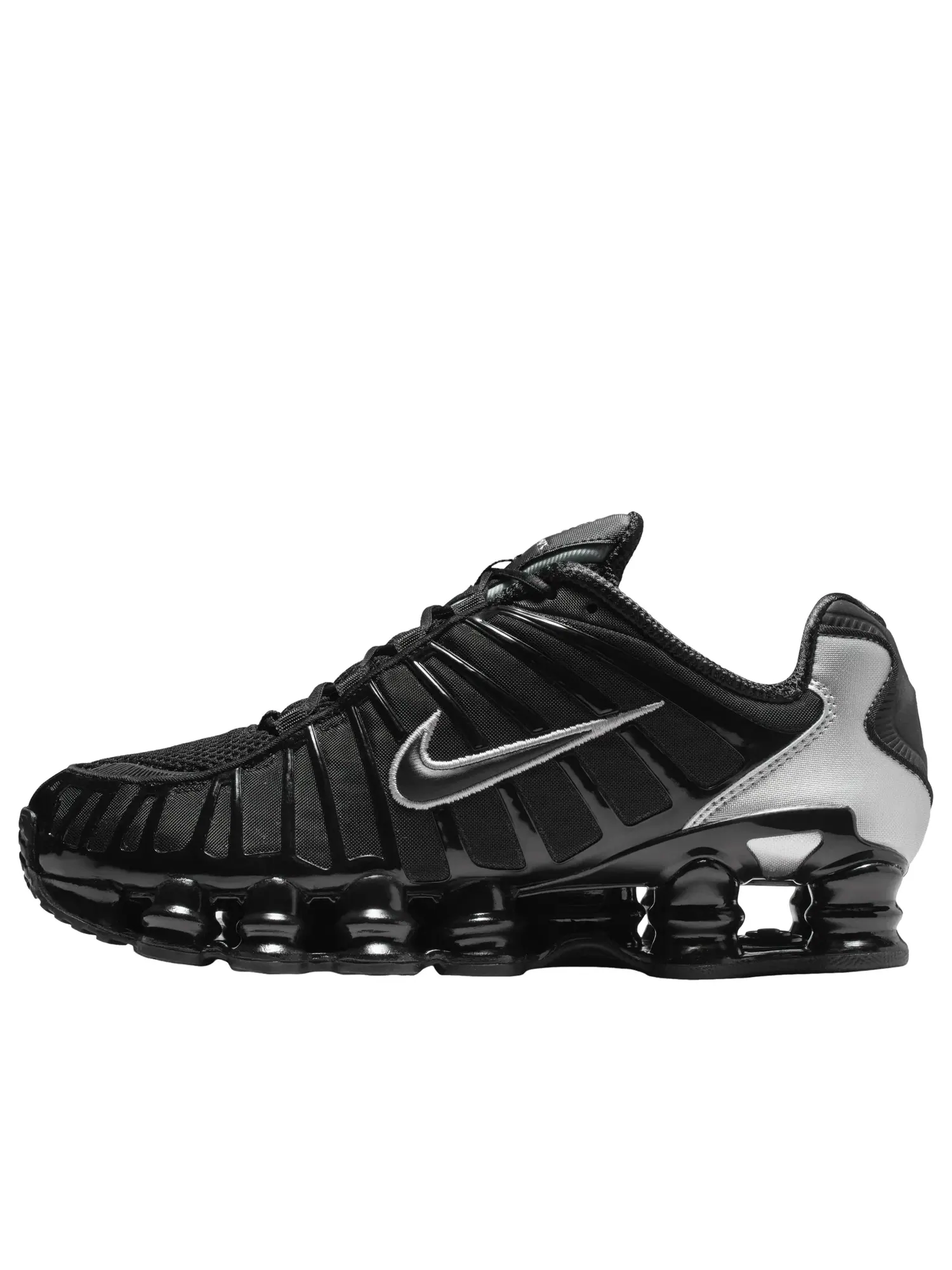 Кроссовки Nike Shox TL 'Black Metallic Silver' AR3566-008 — изображение 1 из 6, черный