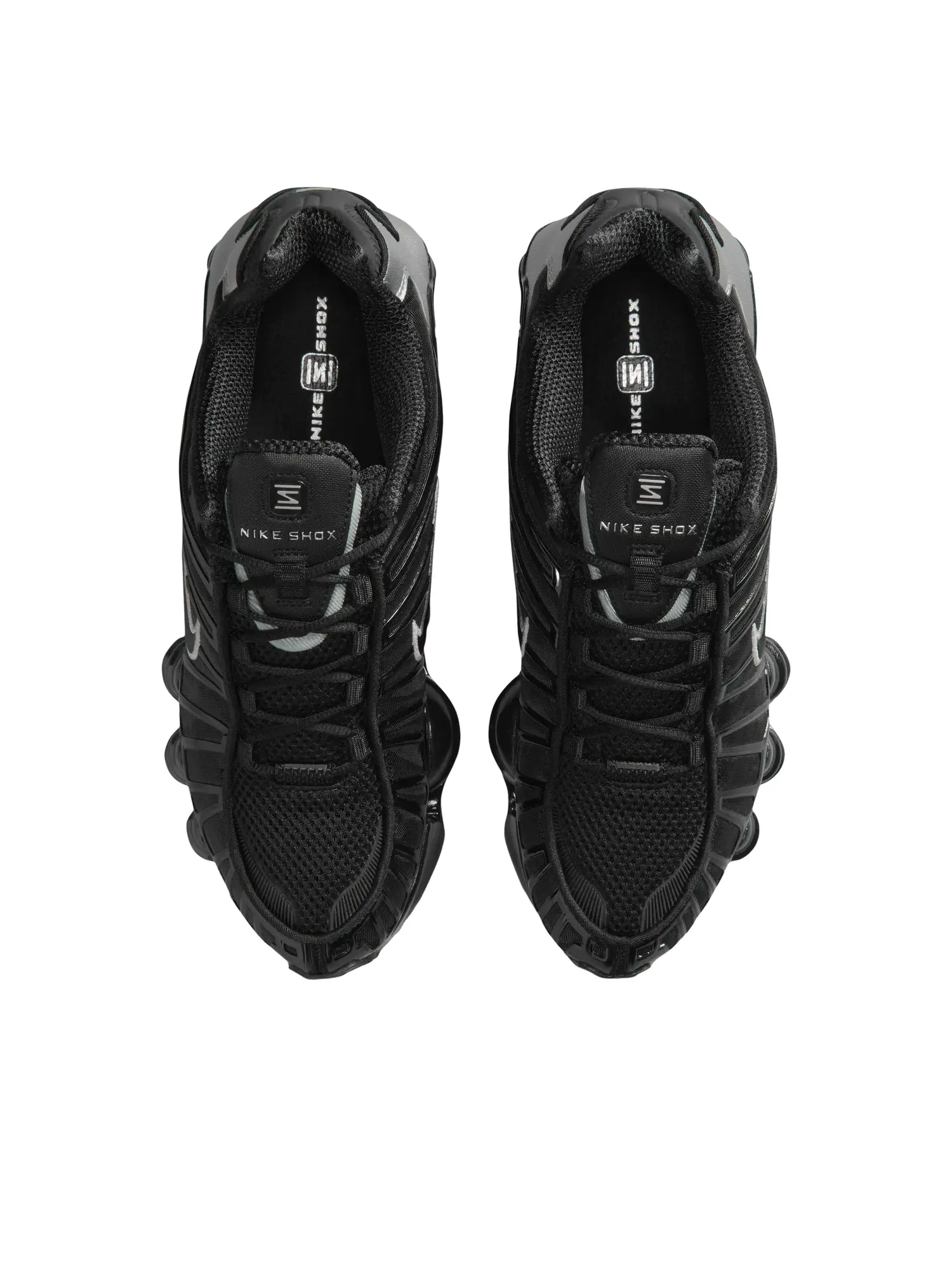 Кроссовки Nike Shox TL 'Black Metallic Silver' AR3566-008 — изображение 2 из 6, черный