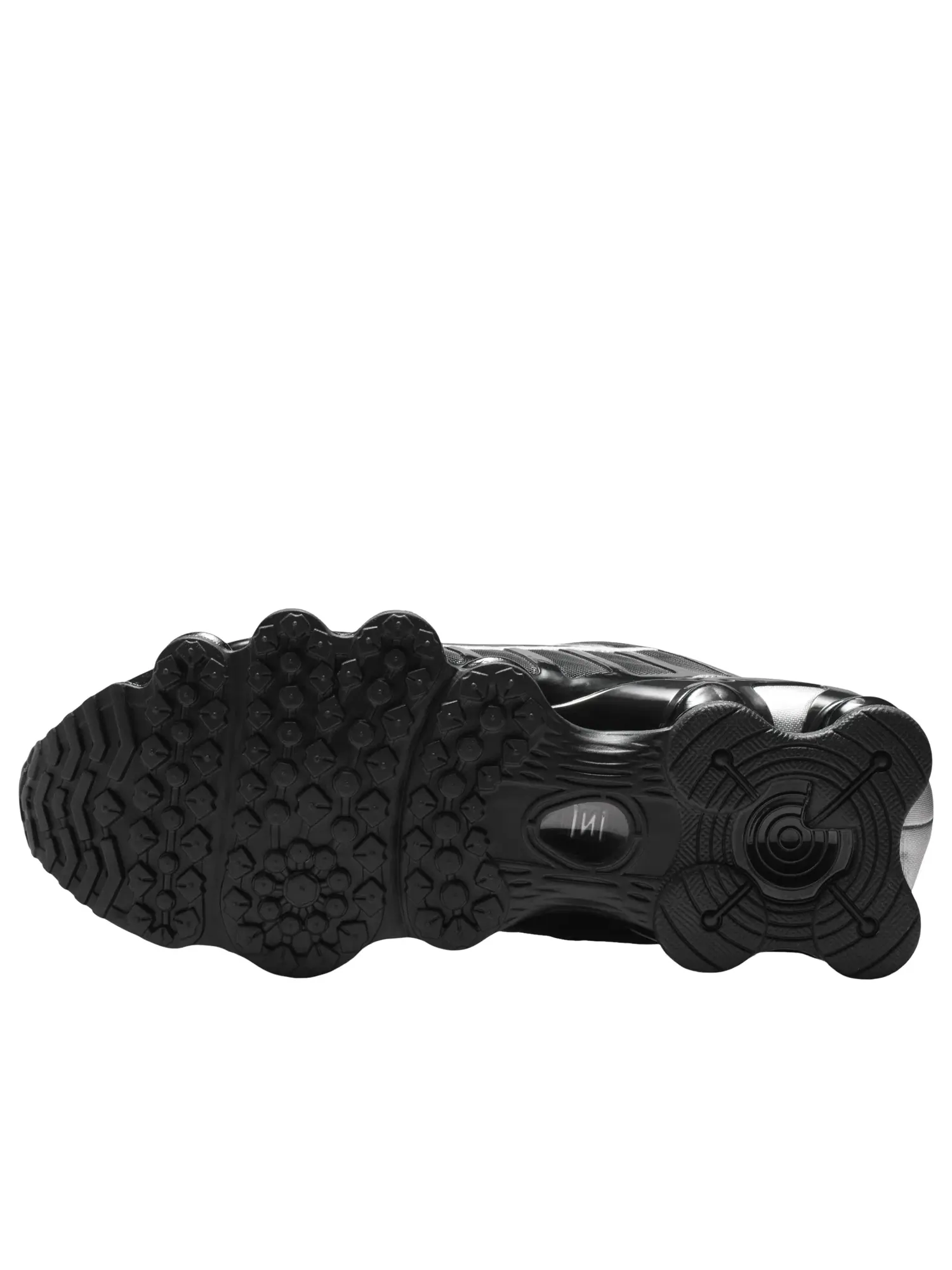 Кроссовки Nike Shox TL 'Black Metallic Silver' AR3566-008 — изображение 5 из 6, черный