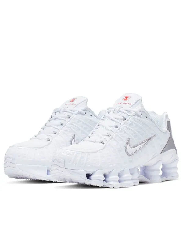 Кроссовки shox tl 'white silver' Nike — изображение 3 из 4, серебристый/белый
