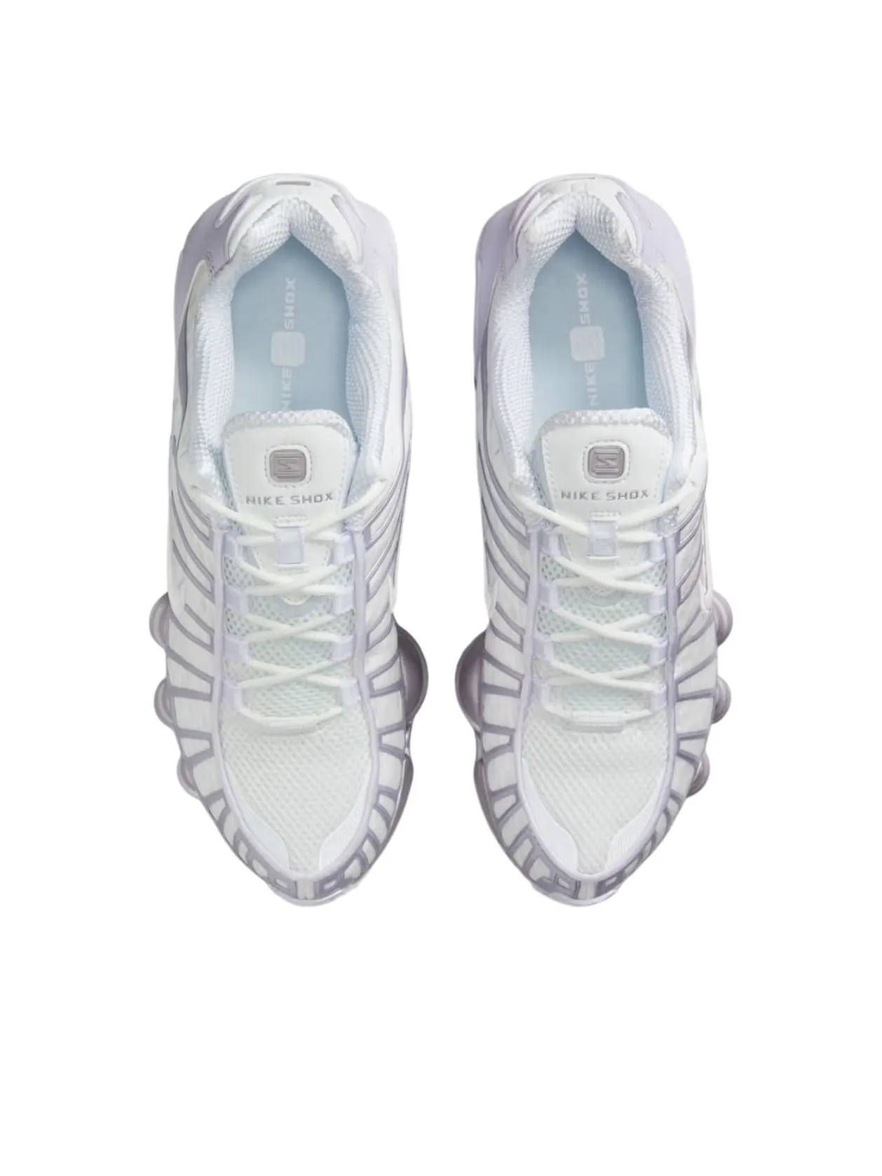 (WMNS) Nike Shox TL 'Summit White Barley Grape' — изображение 3 из 6, белый