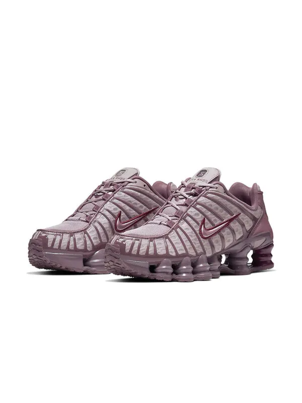 Кроссовки Shox Tl Nike — изображение 3 из 4, коричневый/розовый