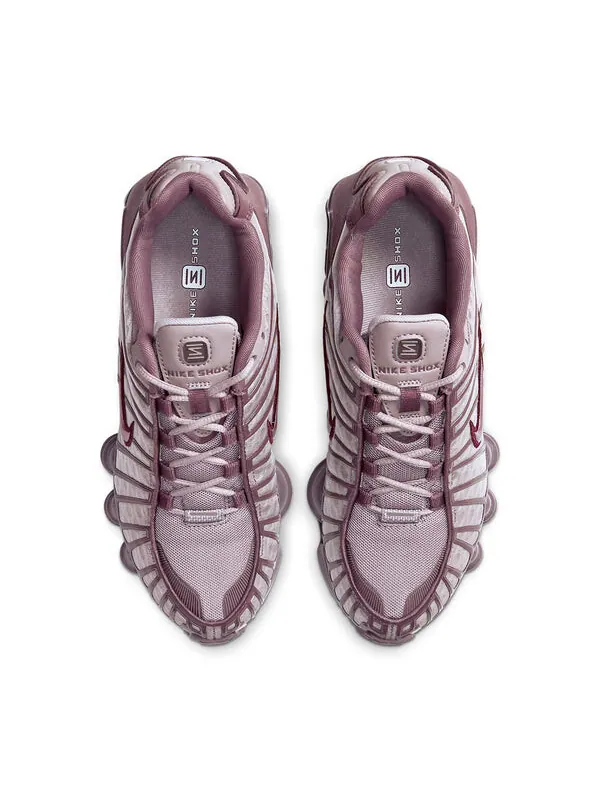 Кроссовки Shox Tl Nike — изображение 4 из 4, коричневый/розовый