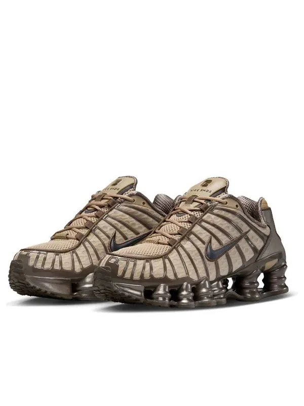 Кроссовки shox tl Nike — изображение 3 из 4, коричневый
