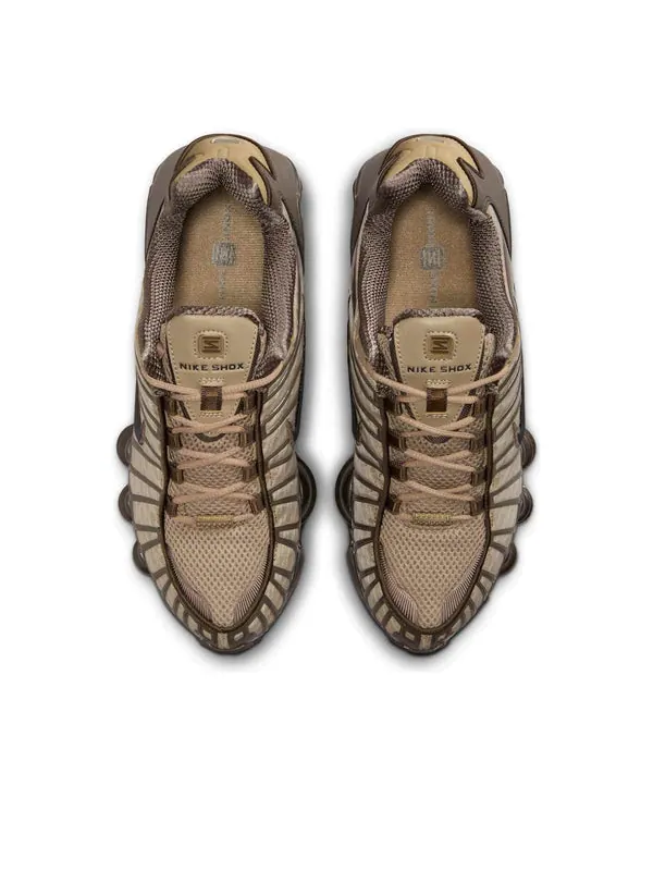 Кроссовки shox tl Nike — изображение 4 из 4, коричневый