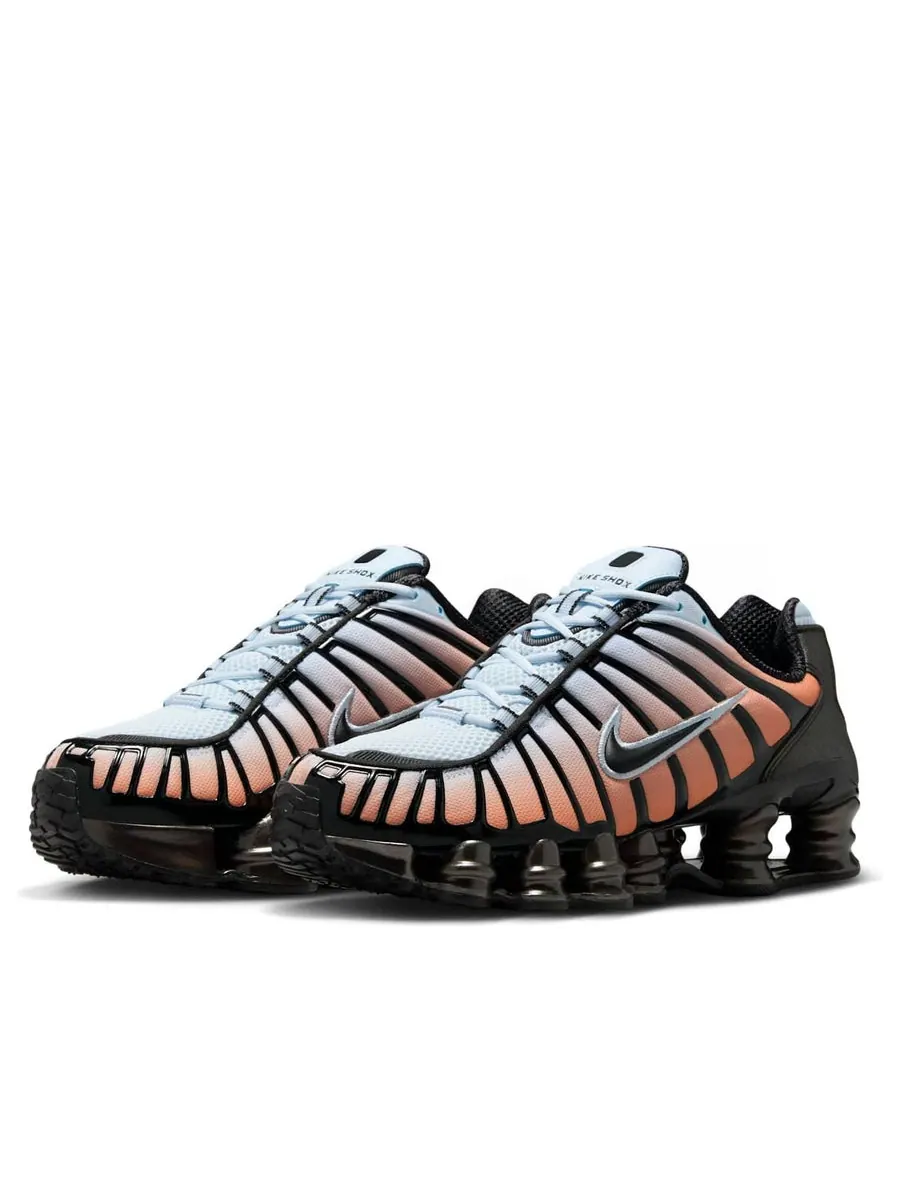 Кроссовки (WMNS) Nike Shox TL 'Blue Tint Orange' — изображение 3 из 6, черный