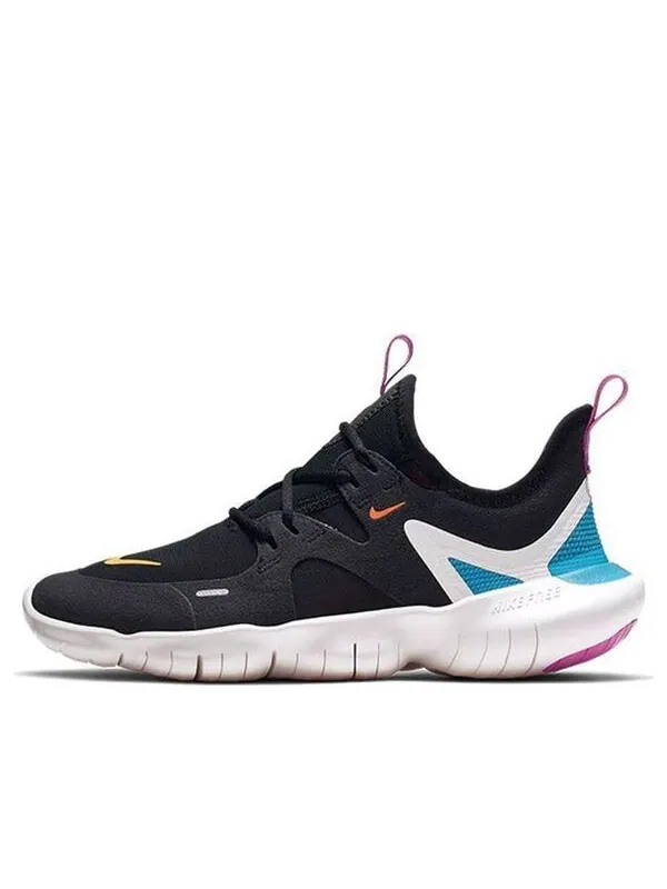 Кроссовки Nike Rn 5.0 — изображение 1 из 4, черный/оранжевый-синий