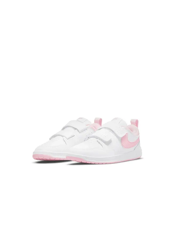 Кроссовки пико 5 розовые Nike — изображение 3 из 4, белый/розовый