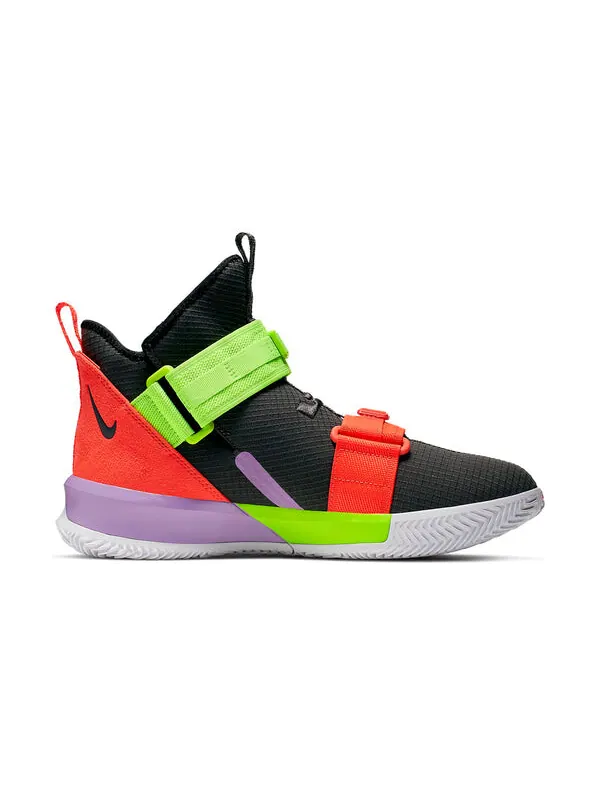 Кроссовки леброн солдат 13 Nike — изображение 2 из 4, серый, зеленый