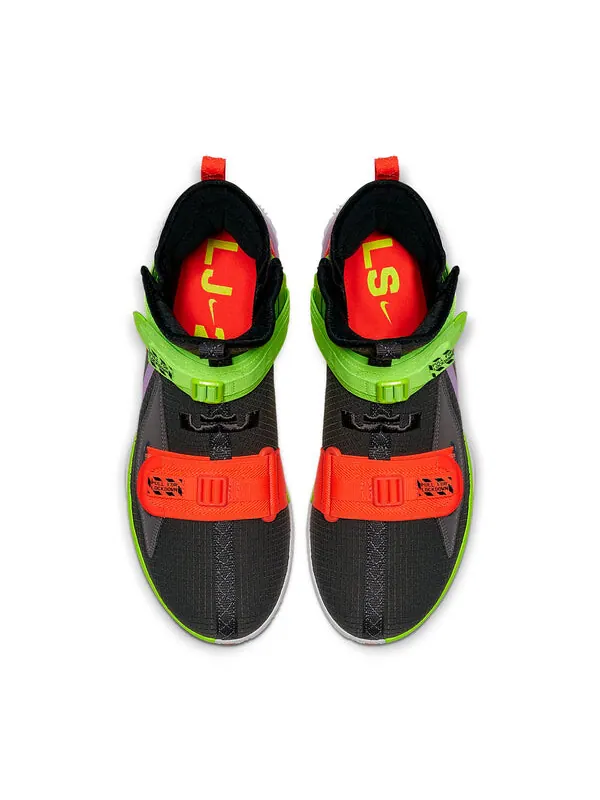Кроссовки леброн солдат 13 Nike — изображение 4 из 4, серый, зеленый