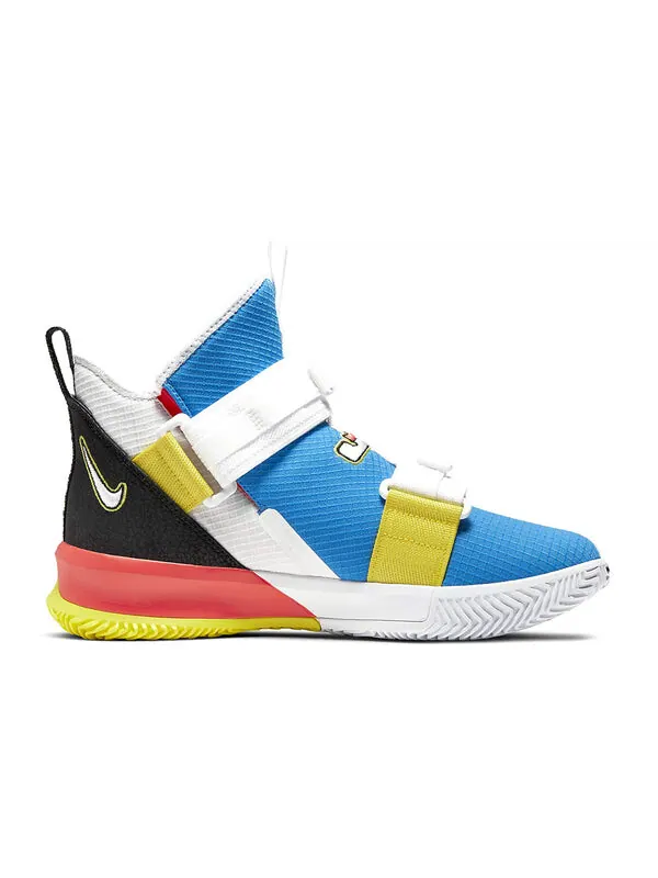 Кроссовки леброн солдат 13 Nike — изображение 2 из 4, светло-голубой белый