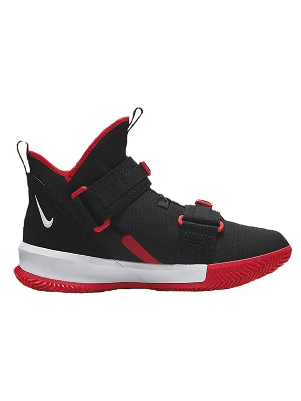 Кроссовки lebron soldier 13 sfg ep 'bred' Nike — изображение 2 из 4, черный/белый-красный