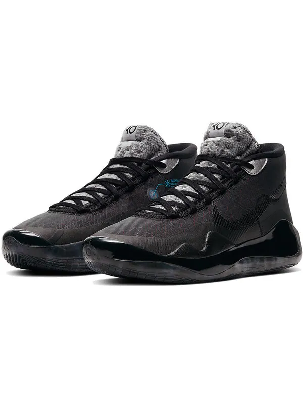 Кроссовки кд 12 Nike — изображение 3 из 4, черный/серый