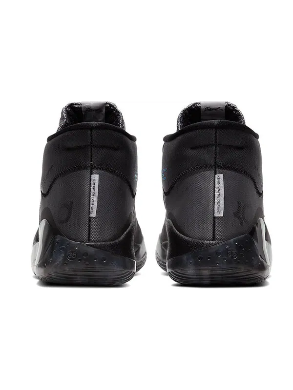 Кроссовки кд 12 Nike — изображение 4 из 4, черный/серый