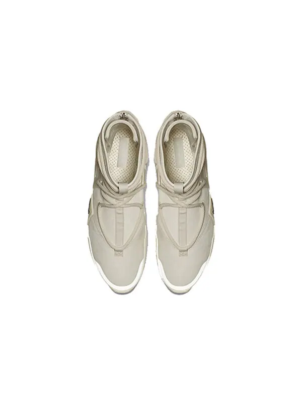 Кроссовки Nike Air Fear of God 1 Vintage Basketball Unisex — изображение 3 из 4, светлый/черный